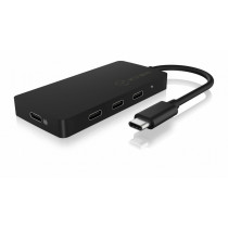 RaidSonic Technology Hub IB-HUB1429-CPD 4x TYPE-C HUB USB, 3x TYPE-C, 1x TYPE-C PD do 100 Watt