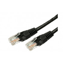 TB Kabel Patchcord miedziany kat.6A RJ45 UTP 3m. czarny