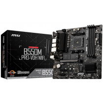 MSI Płyta główna B550M PRO-VDH WIFI AM4 4DDR4 HDMI/DP/VGA M.2 mATX
