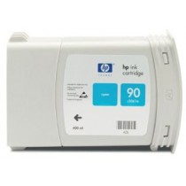 HP 90 original ink cartridge cyan standard capacity 400ml 1-pack