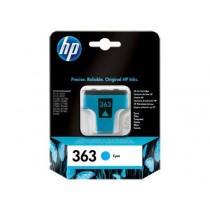 HP 363 - Cyan - Original - Tintenpatrone Original Tinten ermöglichen lebendige, konsistente Farben ? für naturgetreue Fotos und gestochen 
