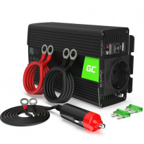 Green Cell Przetwornica 24V/230V 300W/600W Mod sinus