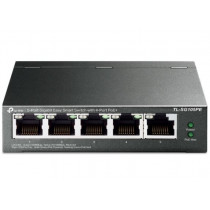 TP-Link Przełącznik SG105PE Switch Smart 5xGb (4xPoE+)