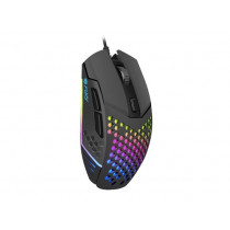 NATEC Mysz Battler 6400 DPI dla graczy podświetlenie Czarna