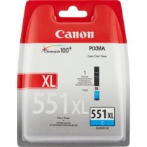 Canon CLI-551XL Cyan | Pages: 665, High cap. | Blister w/security
