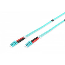 Assmann Patch cord światłowodowy FO LC-LC MM 50/125 OM3 duplex LSOH 10m
