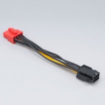 Akasa kabel redukce napájení z 6pin PCIe na 8pin PCIe 2.0, 10cm