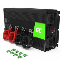 Green Cell Przetwornica 12V/230V 2000W/4000W Mod sinus