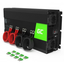 Green Cell Przetwornica 12V/230V 3000W/6000W Mod sinus