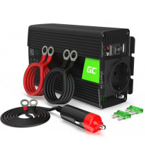 Green Cell Przetwornica 24V/230V 300W/600W Czysty sinus