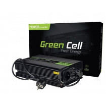 Green Cell Przetwornica 12V/230V 300W/600W czysty sinus