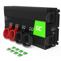 Green Cell Przetwornica 24V/230V 3000W/6000W Czysty sinus
