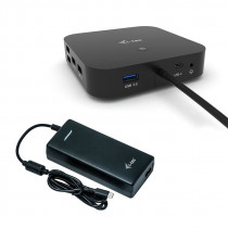 iTec Stacja dokującą USB-C Dual Display Docking Station Power Delivery 100 W + Universal Charger 112 W