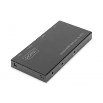 Digitus Rozdzielacz (Splitter) Ultra Slim HDMI 1x2 4K 60Hz 3D HDR HDCP 2.2 18 Gbps Micro USB