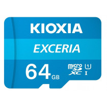 Kioxia Karta pamięci microSD 64GB M203 UHS-I U1 adapter Exceria