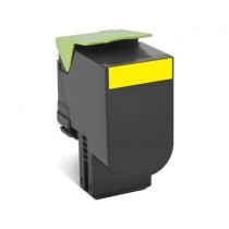 Lexmark 802XY toner cartridge yellow extra high capacity 4.000 pages 1-pack return program