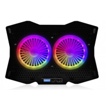 ModeCom Podstawka chłodząca pod laptopa CF18 RGB SILENT FAN czarna