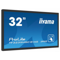 iiyama Monitor 32 cale TF3239MSC-B1AG,AMVA,HDMIx2,DP,RJ45,IP54,24/7,POJ.12p