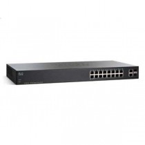 Cisco Systems Switch zarządzalny Cisco SG200-18 16x100/1000 2xSFP Combo Rack (SLM2016T)