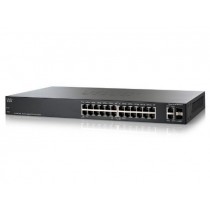 Cisco Systems Switch zarządzalny Cisco SG200-26P 24x100/1000 2xSFP Combo Rack PoE (SLM2024PT)