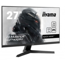 iiyama Monitor 27 cali G2740QSU-B1 IPS,QHD,75Hz,1ms,FreeSync,HDMI,DP,USB
