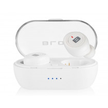 BLOW Słuchawki BTE100 Earbuds Bluetooth Białe
