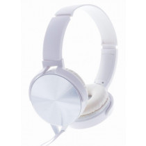 rebeltec Słuchawki stereo z mikrofonem Montana Białe