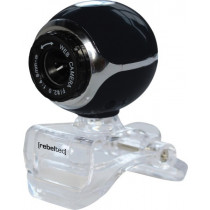 rebeltec Kamera Internetowa VISION typ sensora CMOS rozdzielczość 640x480, Focus:od 3cm do nieskończoności, 30 klatek/s, wbudowany mikrofon, soczewka 3p