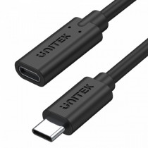 Unitek Przedłużacz USB-C 3.1 GEN 2, 4K, PD 100W, 0,5m, M/F, C14086BK