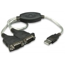 Manhattan 174947 Konwerter USB na port szeregowy 2 x RS232