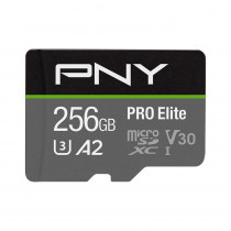 PNY Technologies Karta pamięci MicroSDXC 256GB P-SDU256V32100PRO-GE