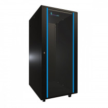 Extralink Szafa rack 27U 600x800mm czarna stojąca
