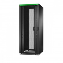 APC Szafa serwerowa ER8282 Easy Rack 800mm/42U/800mm z dachem, panelem bocznym, kółkami, nóżkami i 4 wspornikami, bez podłogi, czarna