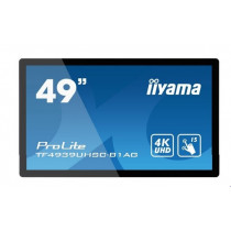 iiyama Monitor wielkoformatowy 49 cali TF4939UHSC-B1AG,IPS,24/7,4K,IP54,500cd,7H,POJ.15p,LAN