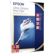 Epson C13S041927 Papier Ultra Glossy Photo 300g A4 15ark