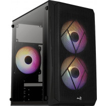 Aerocool Obudowa CS-107 Czarna ARGB USB 3.0 Mini Tower