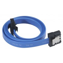 Akasa kabel Super slim SATA3 datový kabel k HDD,SSD a optickým mechanikám, modrý, 15cm
