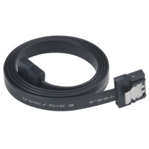 Akasa kabel Super slim SATA3 datový kabel k HDD,SSD a optickým mechanikám, černý, 15cm