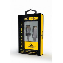 Gembird Kabel DisplayPort męski do HDMI 1.8m