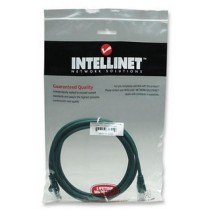 Intellinet Network Solutions INTELLINET 319782 Intellinet patch cord RJ45. kat. 5e UTP. 3m zielony. 100 miedź