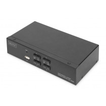 Assmann Przełącznik KVM 4 portowy HDMI, 4K 30Hz