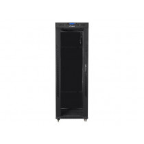 LANBERG Szafa instalacyjna rack stojąca 19 37u 600x800 czarna, drzwi szklane lcd (Flat pack)