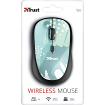 Trust YVI WIRELESS BLUE BRUSH mysz komputerowa