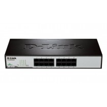 D-Link DES-1016D switch L2 16x10/100 Desktop/Rack 19'' Metal NO FAN
