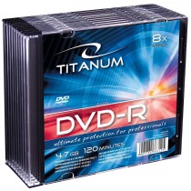 Esperanza 1072 - 5905784763118 TITANUM 1072 - DVD-R slim jewel case 10 4.7GB 8x
