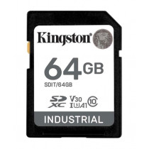 Kingston Karta microSD 64GB CL10 UHS-I Industrial bez adaptera
