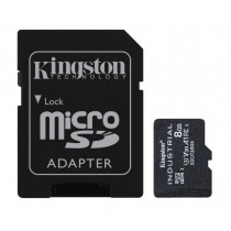 Kingston Karta pamięci microSD 8GB CL10 UHS-I Industrial bez adaptera