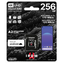 GoodRam Karta pamięci microSD IRDM 256GB UHS-I U3 A2 + adapter