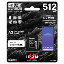 GoodRam Karta pamięci microSD IRDM 512GB UHS-I U3 A2 + adapter