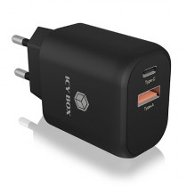 RaidSonic Technology Ładowarka IB-PS102-PD 20 Watt Type-C + Type-A